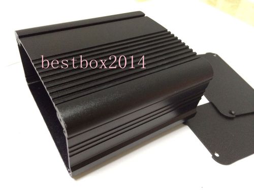 Black DIY Aluminum project Box Enclosure Case Electronic for PCB 100x95x54mm