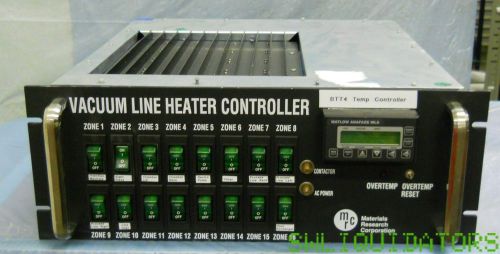 Vacuum line heater controller