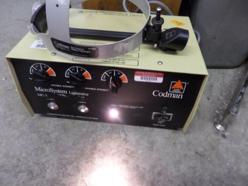 Codman-MC-3-1503X-Microsystem-Light-Source-With-2