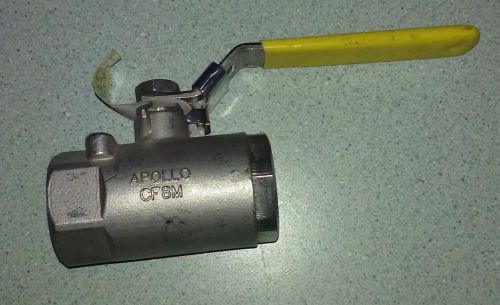 3/4&#034; apollo 76-104-27a ball valve, fnpt, stainless steel. new for sale