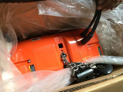 Cm valuestar 2403b electric chain hoist, 1000 lb., 15 ft. for sale