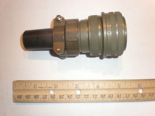 New - ms3106a 28-16s (sr) with bushing - 20 pin female plug for sale