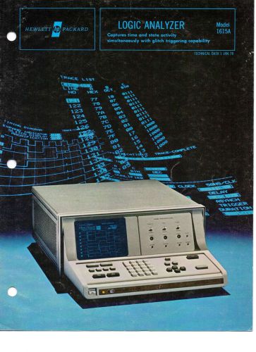 HP Logic Analyzer 1615A Technical Data (1 Jan 1978)