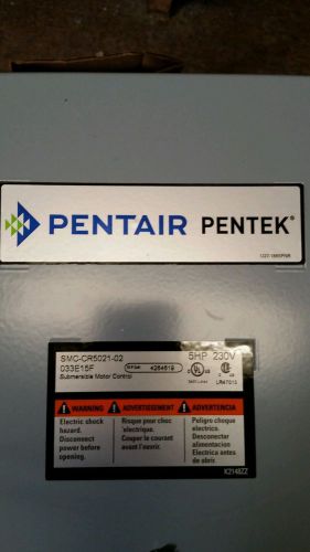 Pentek pentair submersible motor control 5hp 230v for sale