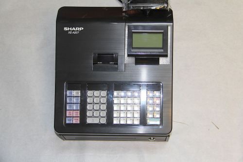 Sharp xea207 menu based control system cash register for sale