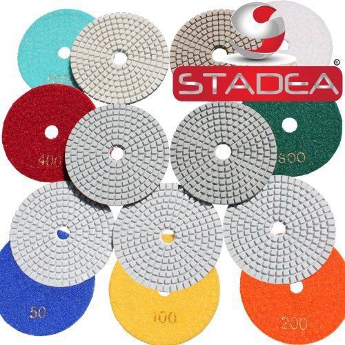 Luxury great sale 4 inch wet dry diamond polishing pads - for granite concrete for sale