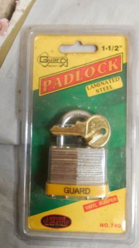 Guard Security Padlock #740  1 1/2&#034;