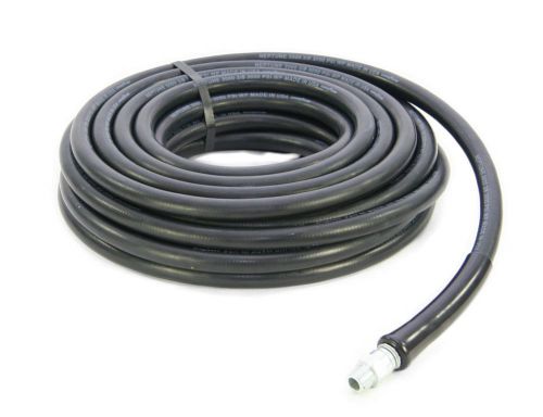 3/8&#034; 3000# black neptune pressure washer hose - 50 ft for sale