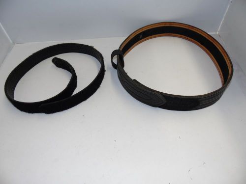 Used Safariland Duty Belt Size 28 Basketweave with Velcro Liner Belt (165)
