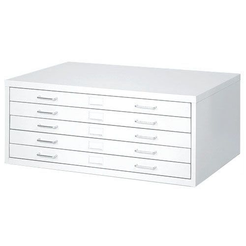 Safco 5 Drawer Steel Flat File for 36&#034; x 48&#034; Documents - 4998WHR