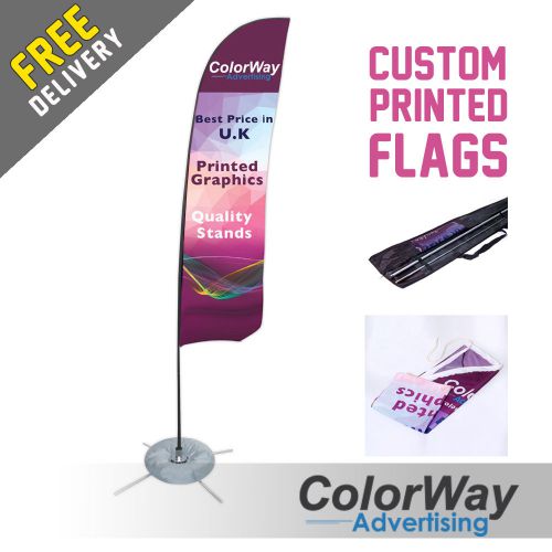 Custom Feather Printed Flag 4.5m - Banner/Flag/Outdoor Advertising Sign