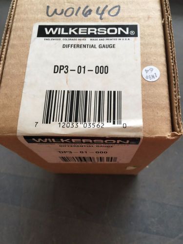 WILKERSON DP3-01-000 DP301000 DIFFERENTIAL PRESSURE GAUGE *NIB*