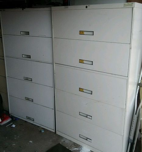 2 Lateral File Cabinets