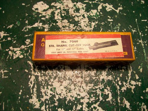 NOS ATLAS PRESS  STRIGHT SHANK CUT-OFF TOOL FOR 10&#034; AND 12&#034; LATHES