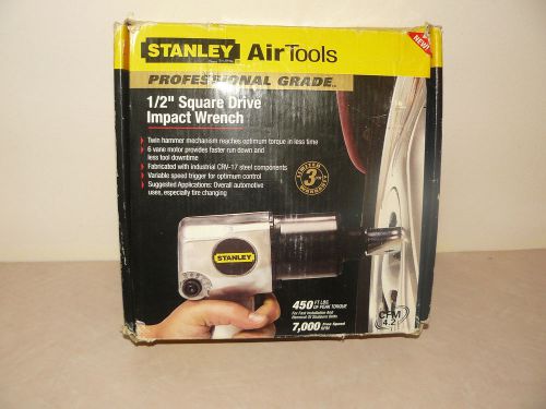 Stanley 1/2 Inch Square Drive Impact Wrench CFM 4.2