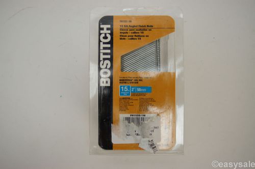 Bostitch (FN1532-1M) 15 GA Angled Finish Nails 2&#034; 50mm (256 Count)