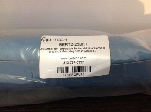 Bertech Anti Static High Temperature Rubber Mat KitWithAWrist Strap Bert2-23BKT