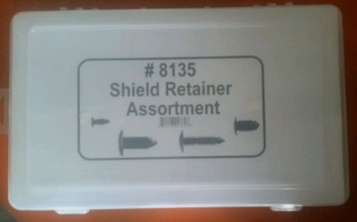 DISCO 8135 Universal Shield Retainer Asst, 168 Pc