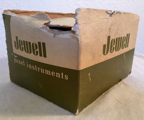 VINTAGE Jewell MODEL Bissett Berman Corp PERCENT COMPLETED METER GAUGE In Box