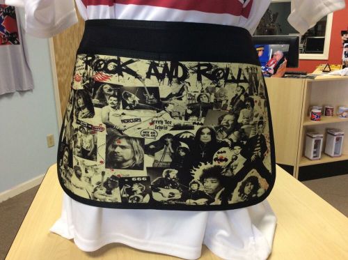 Bar/Pub Server Apron Rock &amp; Roll Legands, Looks Great Made In The USA