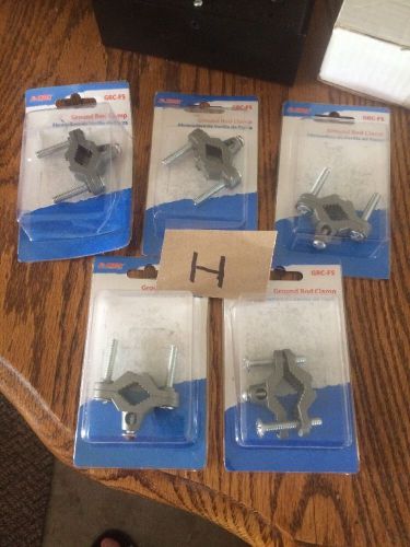 5 - Fi-Shock  Ground Rod Clamps Brand New