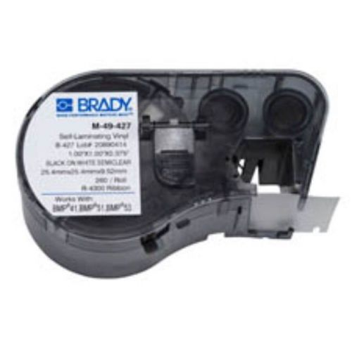 Brady label cartridge 1&#034;x0.75&#034;x.0375&#034; M-48-427