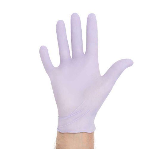 HALYARD LAVENDER Nitrile Exam Gloves,Ambidextrous,Medium,Lavender 52818 250/Box