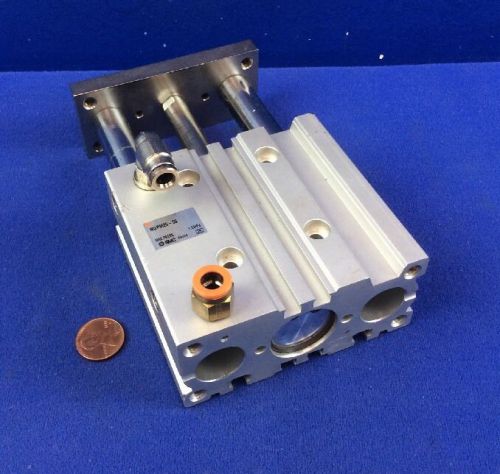 Smc mgpm25-50 compact guide cylinder 25mm bore 50mm stroke for sale