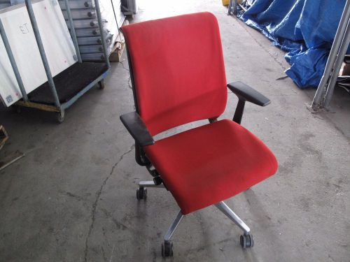 Red Steelcase Think Chairs