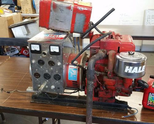 Hale pumps hot shot generator 5k model # 5000ge:briggs &amp; stratton 10hp 361cc for sale