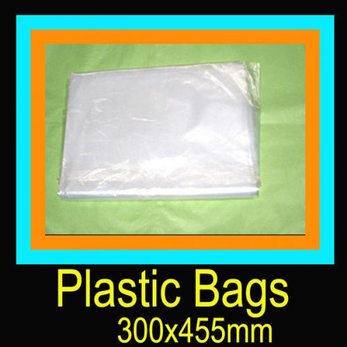 Lot of 100 Dry Cleaner Poly Garment Bags 21x4x36&#034; .65MIL New Plastic Bags