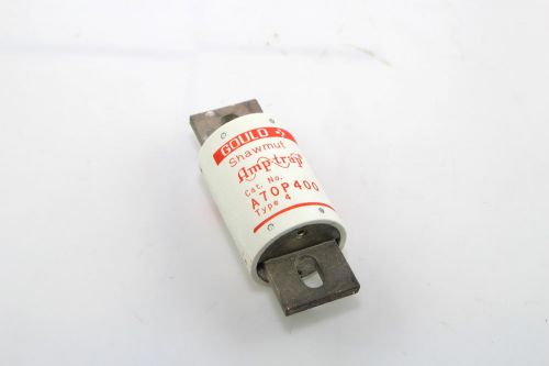 Gould shawmut amp-trap fuse a70p400 type 4 700vac 400a 150c for sale