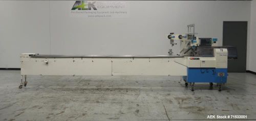 Used- fuji formost machinery model fw-340m2 horizontal form fill seal wrapper. c for sale