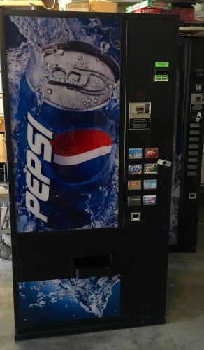Professionally refurbished multi-price drink vending machine for sale