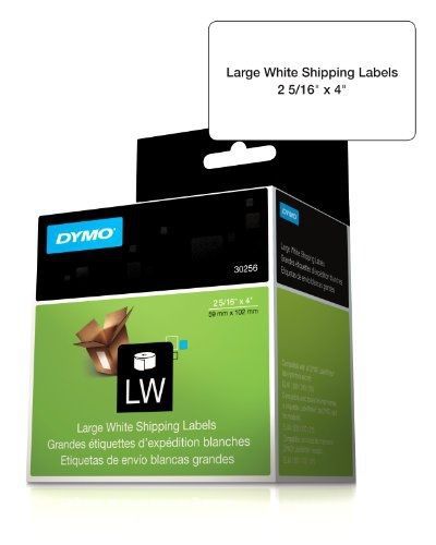 DYMO 30256 LabelWriter Self-Adhesive Large Shipping Labels, 2 5/16- by 4-inch,