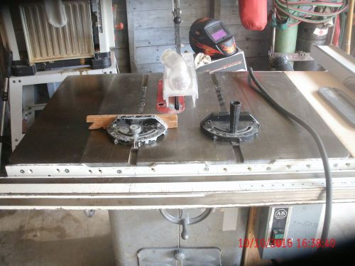 Delta 10&#034; 5 hp 230v 3 phase table saw for sale