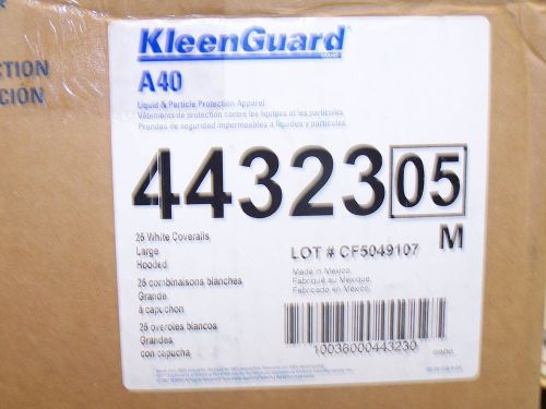Kimberly-clark professional kimberlyclark kleenguard a40 large coverall with for sale