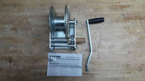 Fulton k1550142 1500 lb load cap spur gear brake winch for sale