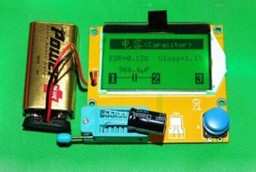ESR-T4 Mega328 Digital Transistor Tester Diode Triode Capacitance ESR Meter