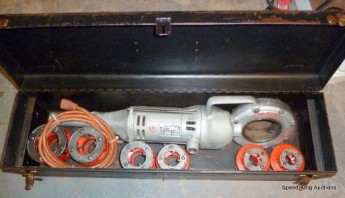 Ridgid 700 pony pipe threader w/ 6 dies with box for sale