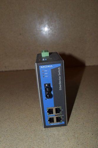 MOXA ETHERDEVICE SWITCH MODEL TYPE EDS-305-M-ST-T (1K)