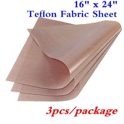 HQ 3PCS* 16&#034; x 24&#034; Teflon Fabric Sheet Transfer Press for Sublimation Printing