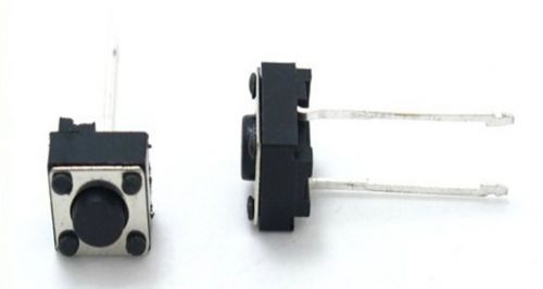 20piece 6*6*5 mm 6x6x5 momentary micro switch switches 2 pin vertical pres for sale