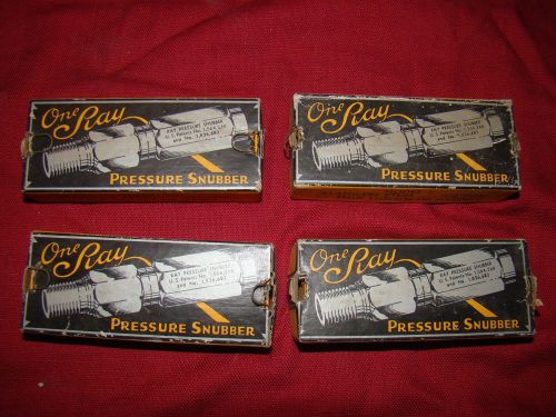2 complete ray pressure snubber model 7, 1/4&#034; pipe w/ extra pistons for sale