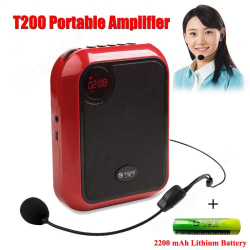 Portable Voice Amplifier Booster Mic Loud Speaker Waistband Megaphone Microphone