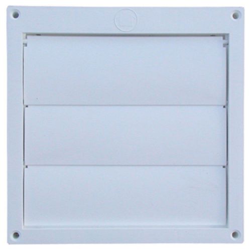 Speedi-products ex-hlfw 06 6-inch diameter louvered plastic flush hood white ... for sale