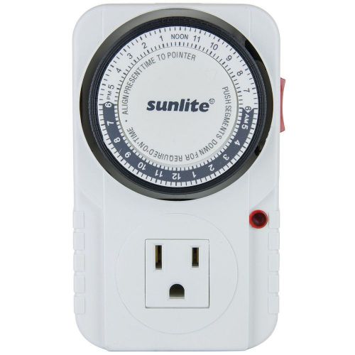 Sunlite 05003-SU T200 24 Hour Heavy Duty Appliance Timer
