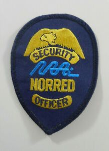Norred Security Officer - Uniform Badge Patch - Free Shipping