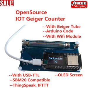 IOT-GM-v1.1 IOT Open-source Geiger Counter OLED Nuclear Radiation Detector Set