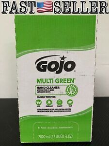 GOJO MULTI GREEN Hand Cleaner Refill, Citrus Scent, 67oz - Exp:02/2022 - SEALED!